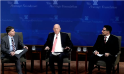 Представление доклада «Победа в новой Холодной войне: план противодействия Китаю» в Фонде «Наследие»