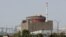 Вид на Запорожскую атомную электростанцию 
