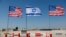 В июле 2022 года флаги США были установлены в аэропорту имени Бен-Гуриона накануне прибытия в Израиль президента Джо Байдена. 