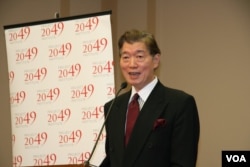 台湾驻美代表沈吕巡（美国之音钟辰芳拍摄）