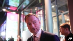 Министр финансов Германии Кристиан Линднер (архивное фото) 