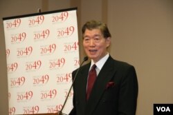 台湾驻美代表沈吕巡 (美国之音钟辰芳拍摄)