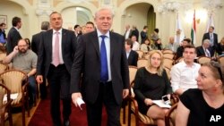 Жолт Боркаи (слева) и Иштван Тарлош