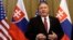 Госсекретарь США Майк Помпео. Братислава, Словакия. 12 февраля 2019 г.