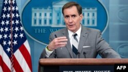 Джон Кирби отвечает на вопросы журналистов в Белом доме, 26 октября 2022 года