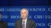 卜睿哲，布鲁金斯学会东亚政策中心主任 (美国之音钟辰芳拍摄)