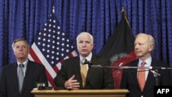 Линдси Грэм, Джон Маккейн и Джо Либерман