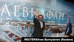 Андрей Звягинцев на премьере «Левиафана» в Москве.