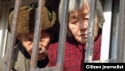 黑监狱铁窗后等待营救的湖南访民