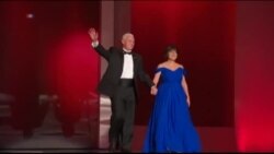 Инаугурационный бал: вице-президент с супругой и дети Трампа