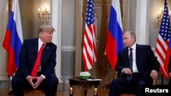 Дональд Трамп и Владимир Путин