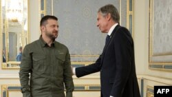 Госсеретарь США Энтони Блинкен и президент Украины Владимир Зеленский. Киев. vfhnf 2023 uю