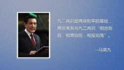 VOA连线：马英九访陆委会，发表两岸重要讲话